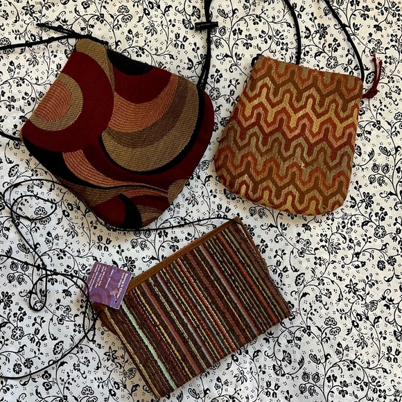 Handmade Boho bags (set of 3) - Picture 2 of 11